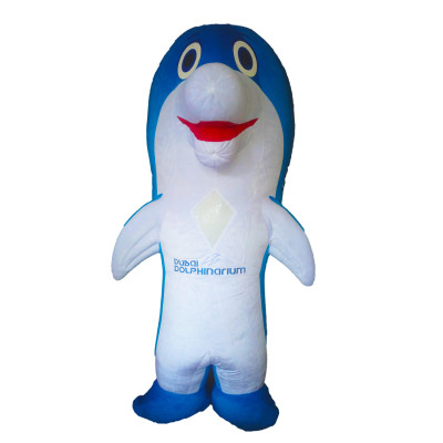 Przebranie dmuchane, kostium - Delfin